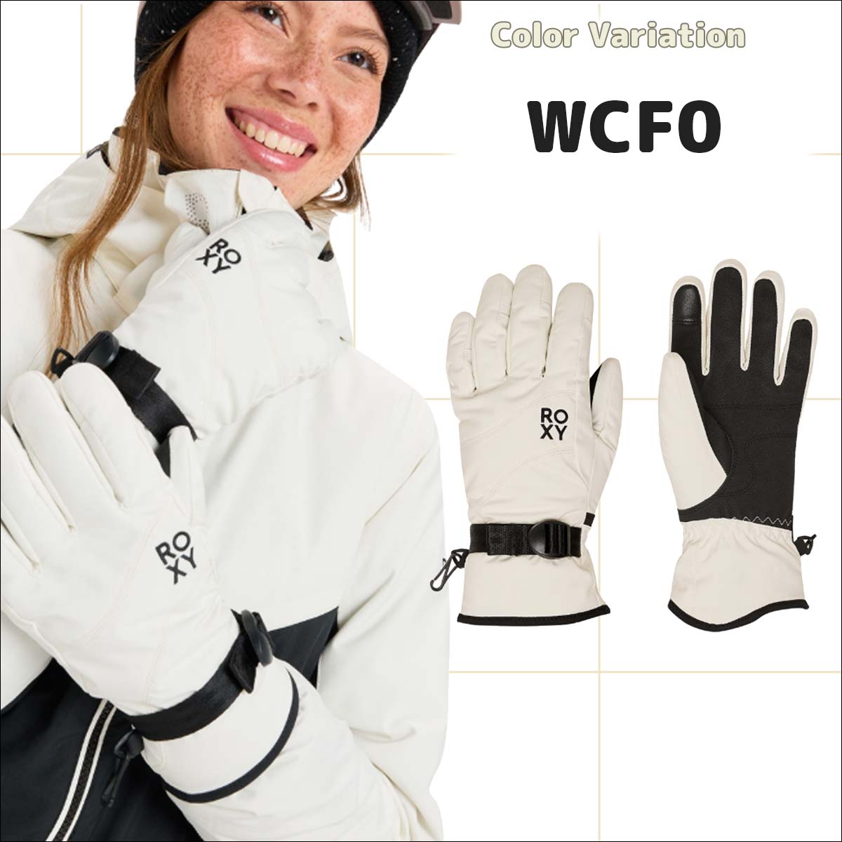 ROXY（ロキシー） 25/26 SNOW ROXY 手袋 ジェッティ ソリッド グローブ