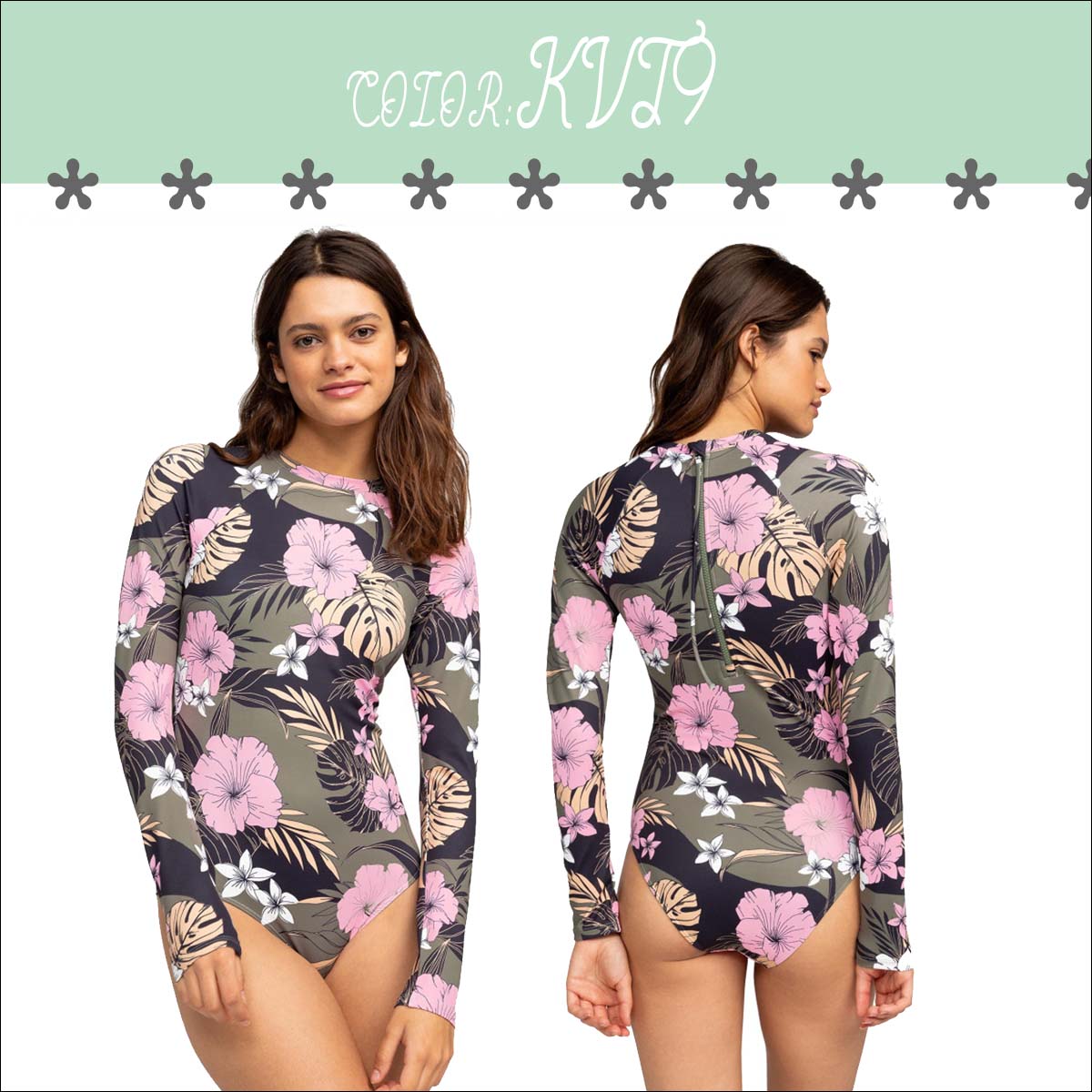ROXY 24 ロキシー ラッシュガード PRO THE OVERHEAD ONESIE