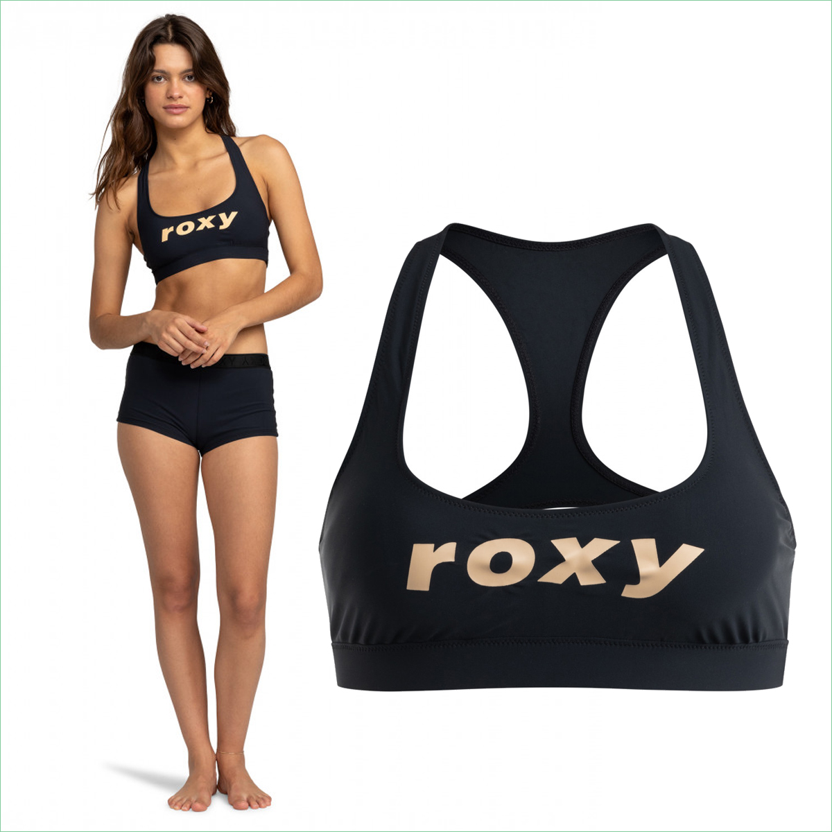 ROXY 24 ロキシー 水着 ACTIVE BRALETTE SD ビキニトップ ビーチ