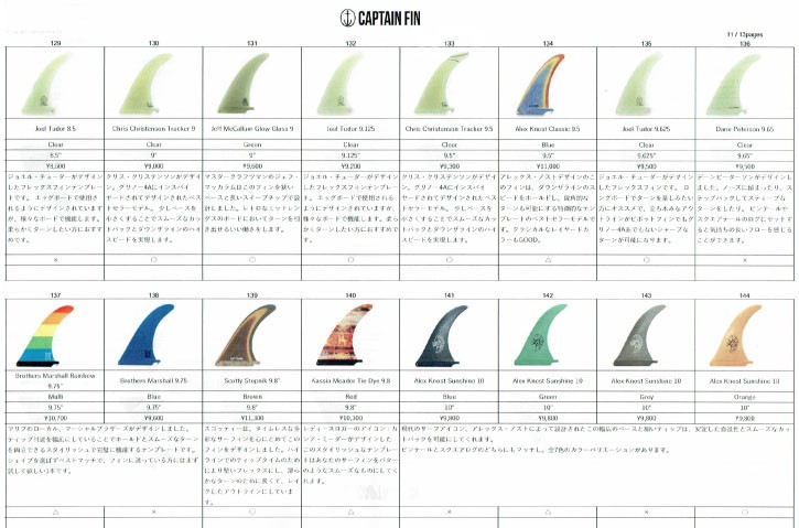 CAPTAIN FIN キャプテンフィン フィン CHRISTENSON TRACKER 9.5