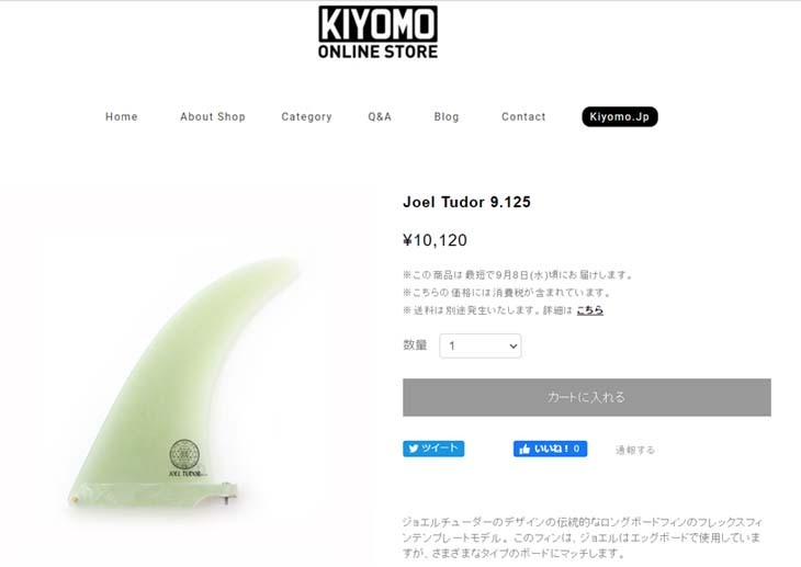 CAPTAIN FIN キャプテンフィンJOEL TUDOR 9.125 Joel Tudor 9.125