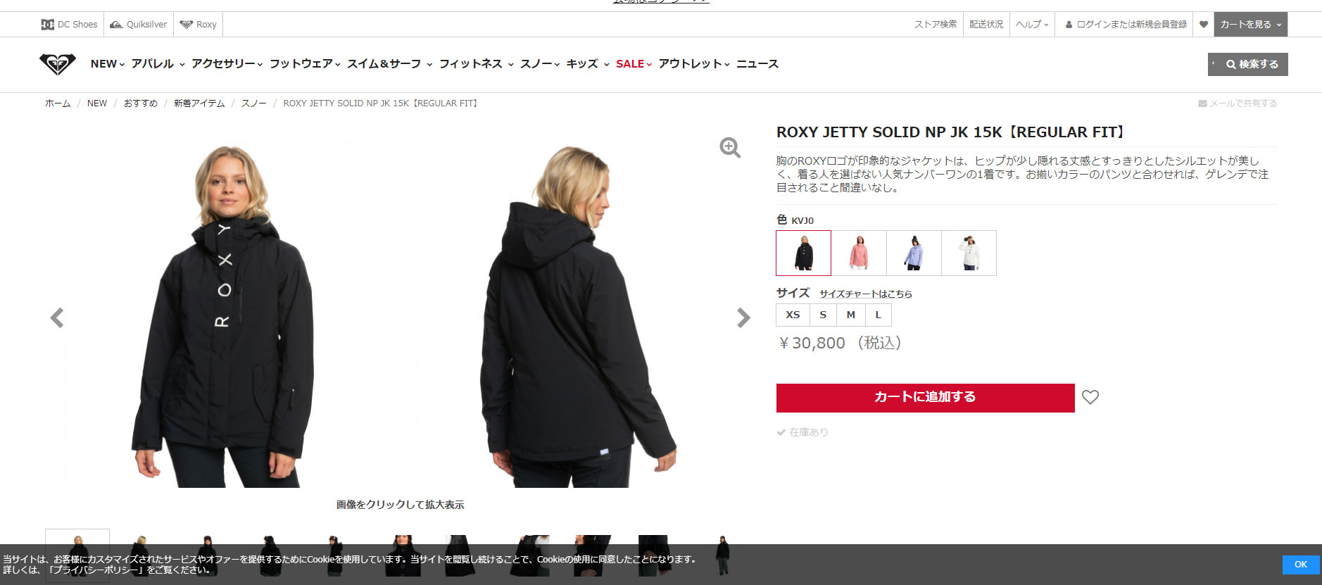 ROXY（ロキシー） 23/24 ROXY スノー スノーボードウェア スノー
