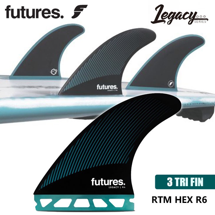 Futures. フューチャー フィン RTM HEX R6 RAKE レイク Legacy