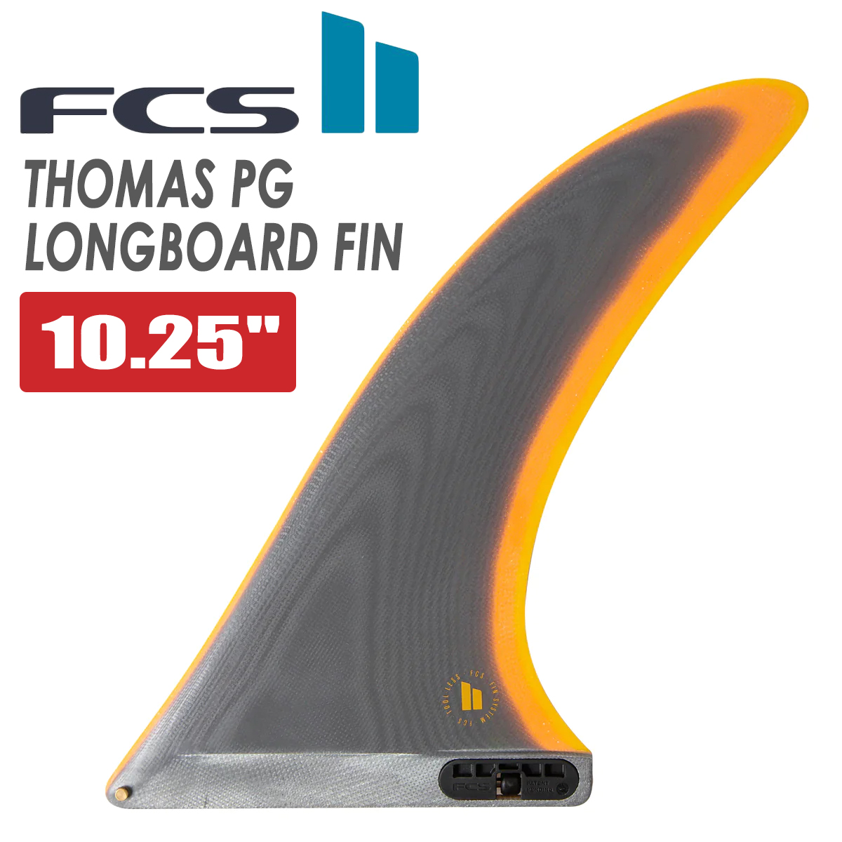 FCS2 FLOW LONGBOARD FIN LB10.5 サーフィン・ボディボード