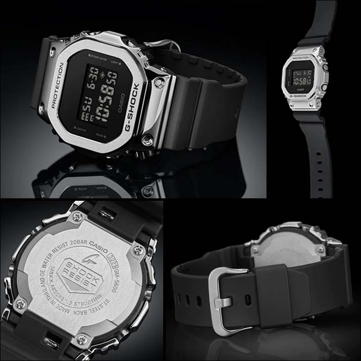 G-SHOCK ジーショック ORIGIN 5600 SERIES GM-5600 腕時計 20気圧防水