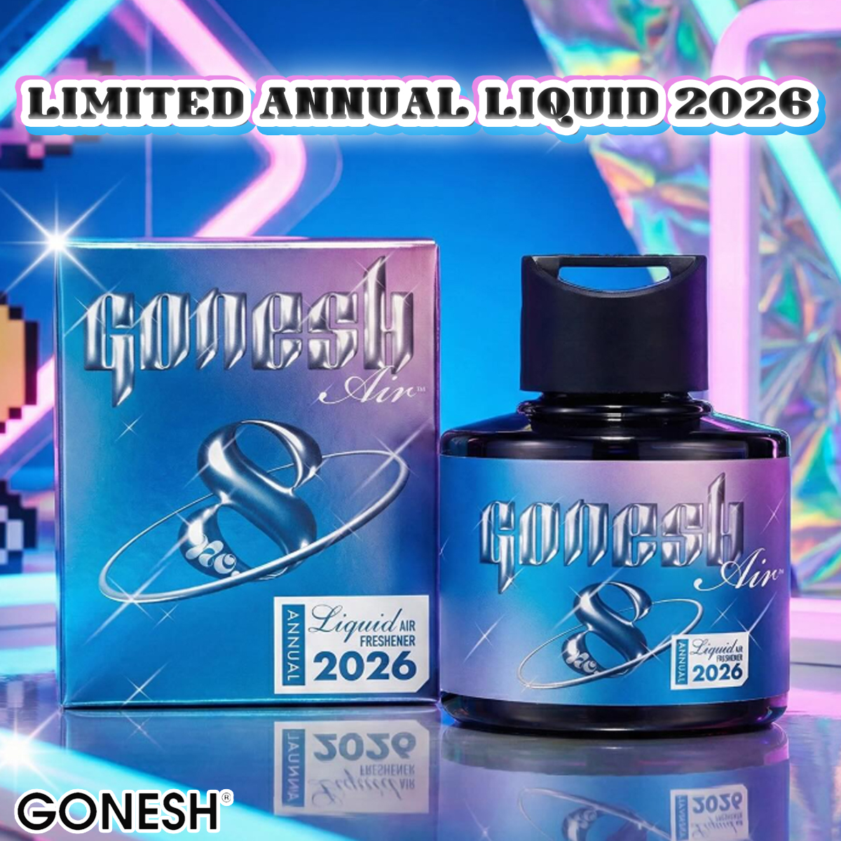 GONESH ガーネッシュ 芳香剤 LIMITED ANNUAL LIQUID 2026 エアー