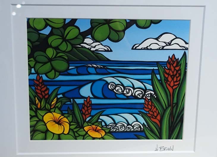 Heather Brown Art Japan ヘザーブラウン Tropical Paradise Art Print