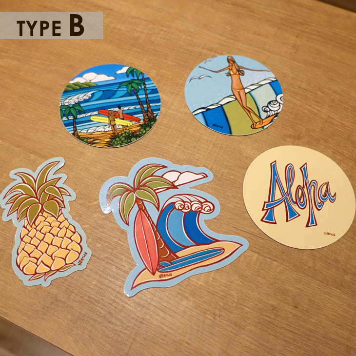Heather Brown Art Japan ヘザーブラウン Sticker Packs ステッカー