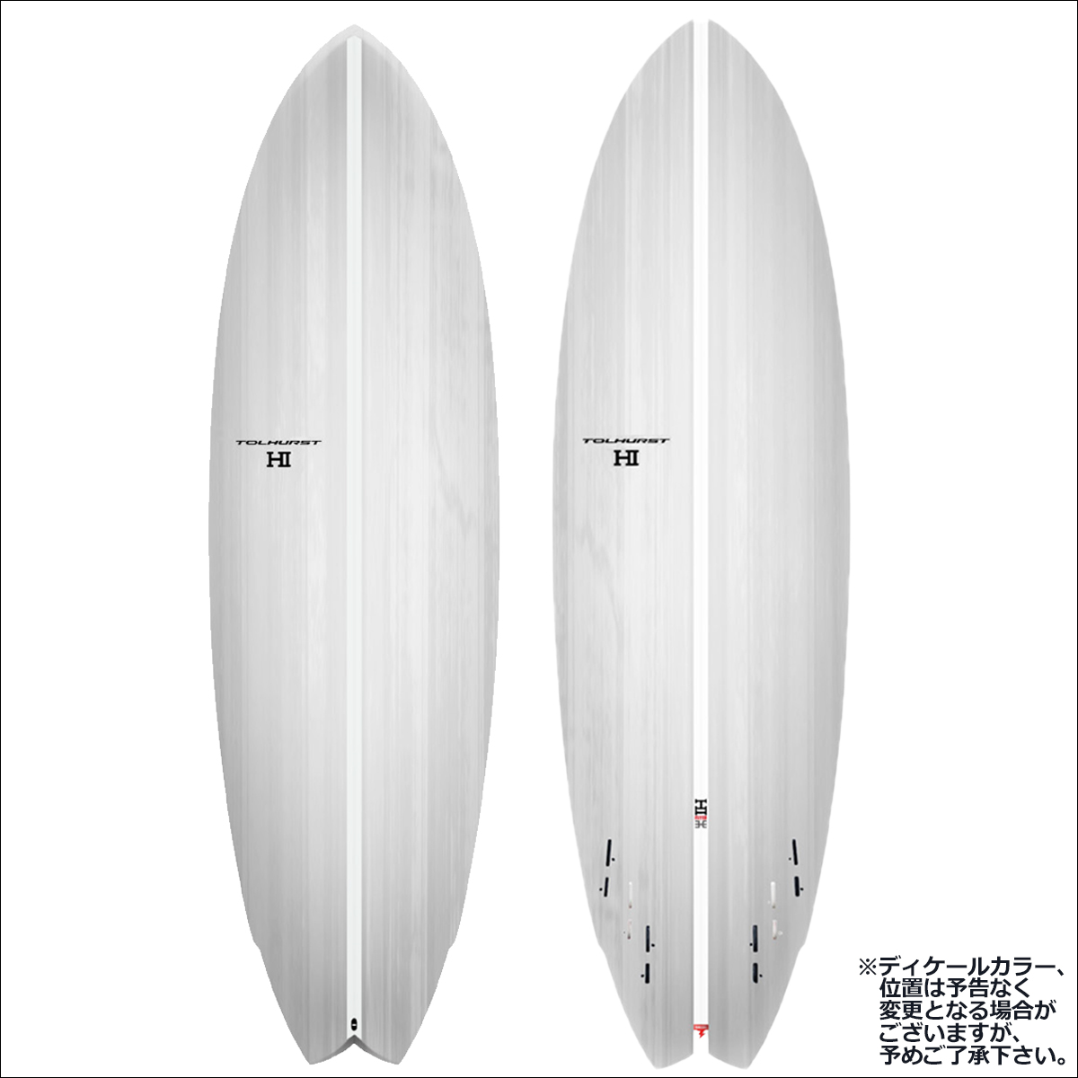 3月中旬〜4月上旬出荷 予約商品 26 サンダーボルト HI サーフボード