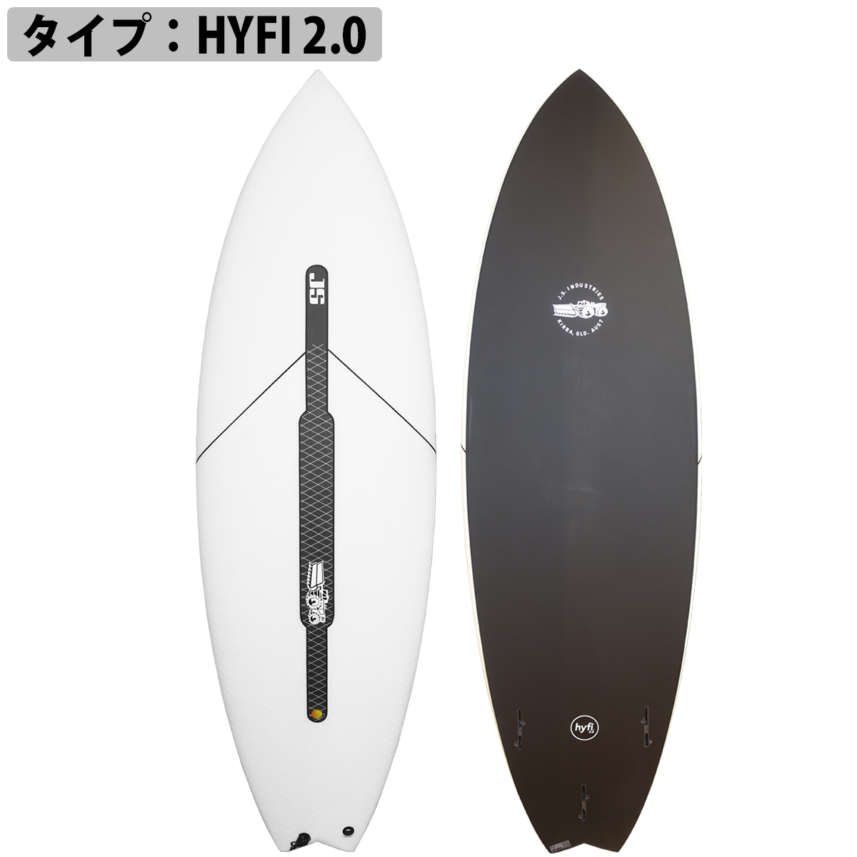 23 JS Industries サーフボード Black Baron 2.1 HYFI 2.0 FCS2