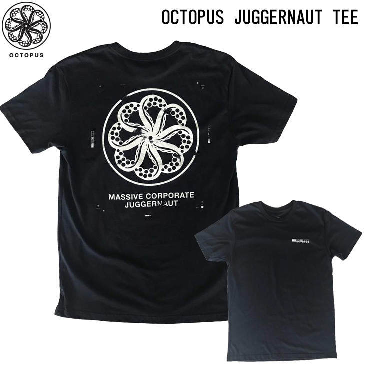 OCTOPUS（オクトパス） 21 OCTOPUS Tシャツ JUGGERNAUT TEE 半袖