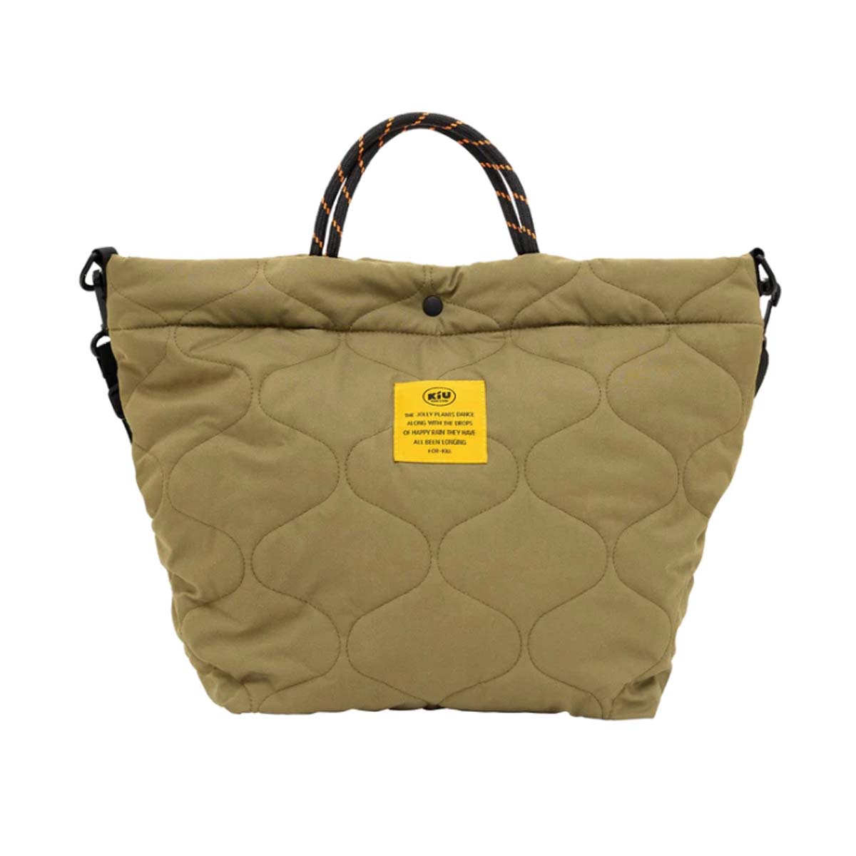24FW KiU キウ トートバッグ キルティング素材 撥水加工 ポケット付き