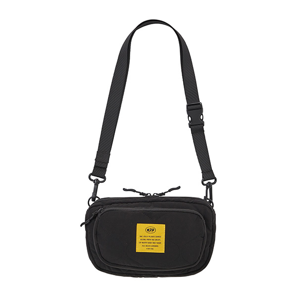 24 KiU キウ ミニショルダーバッグ PADDED FRONT POCKET MINI