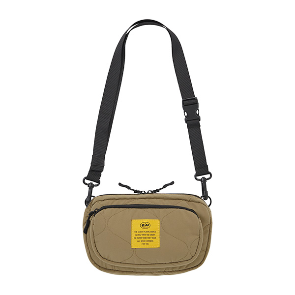 24 KiU キウ ミニショルダーバッグ PADDED FRONT POCKET MINI