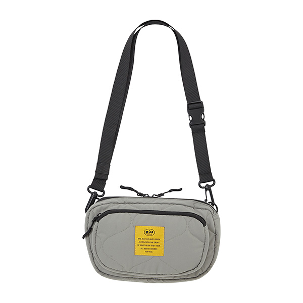 24 KiU キウ ミニショルダーバッグ PADDED FRONT POCKET MINI