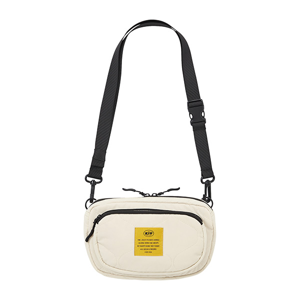 24 KiU キウ ミニショルダーバッグ PADDED FRONT POCKET MINI