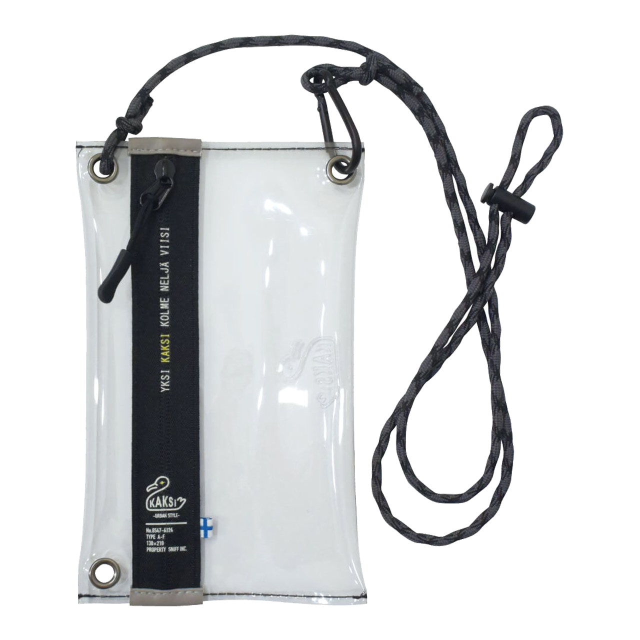 KAKSI 2way クリアサコッシュ Clear Sacoche Bag クリアポーチ 小物