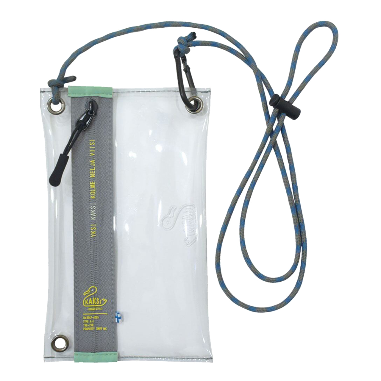 KAKSI 2way クリアサコッシュ Clear Sacoche Bag クリアポーチ 小物