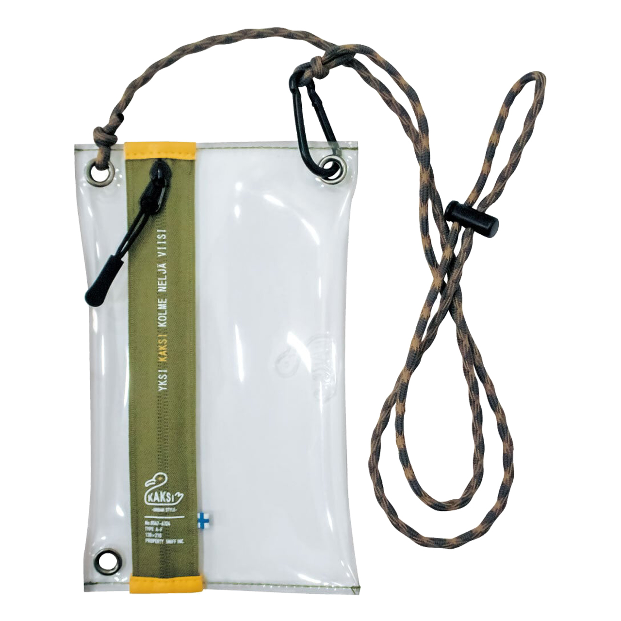KAKSI 2way クリアサコッシュ Clear Sacoche Bag クリアポーチ 小物