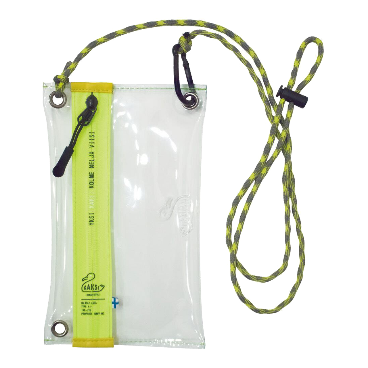 KAKSI 2way クリアサコッシュ Clear Sacoche Bag クリアポーチ 小物