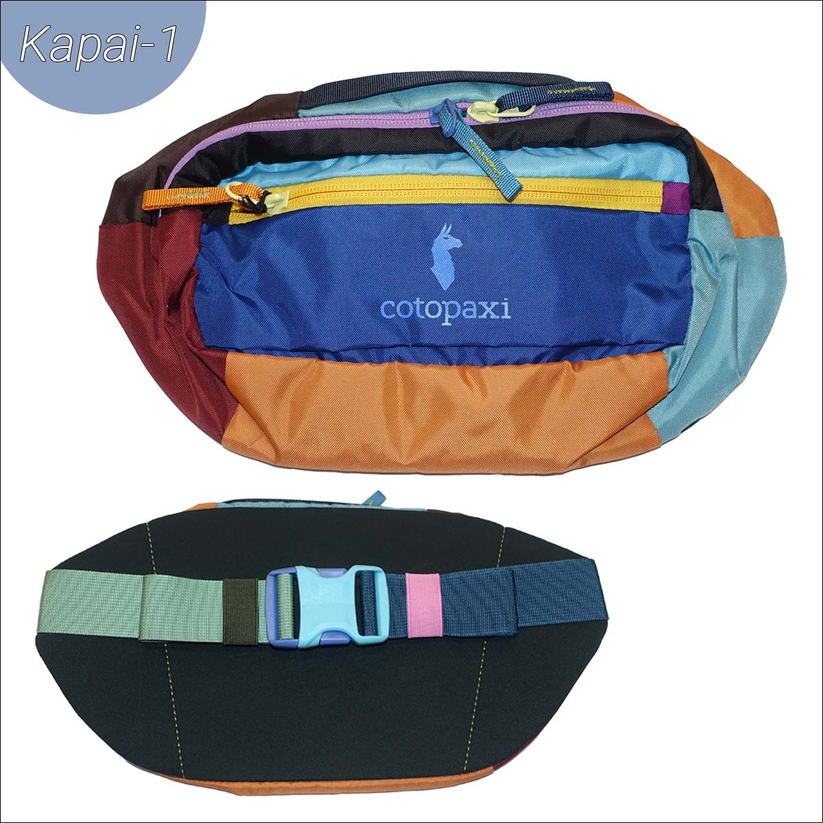 Cotopaxi コトパクシ ウエストバッグ Kapai 3L Hip Pack Del Da ヒップ