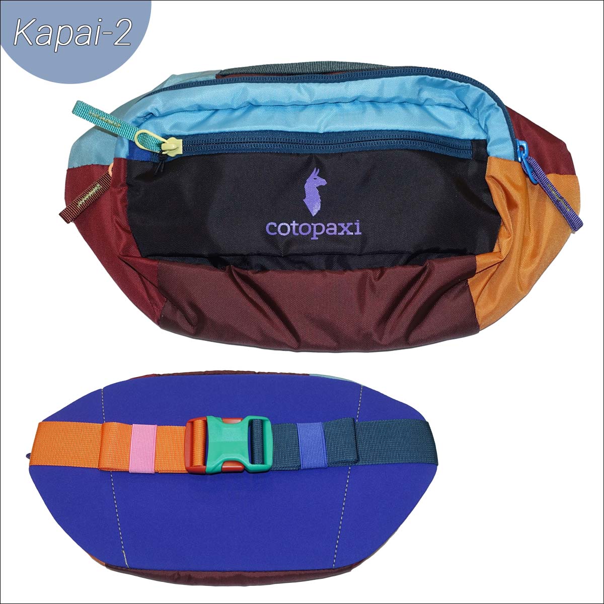 Cotopaxi コトパクシ ウエストバッグ Kapai 3L Hip Pack Del Da ヒップ