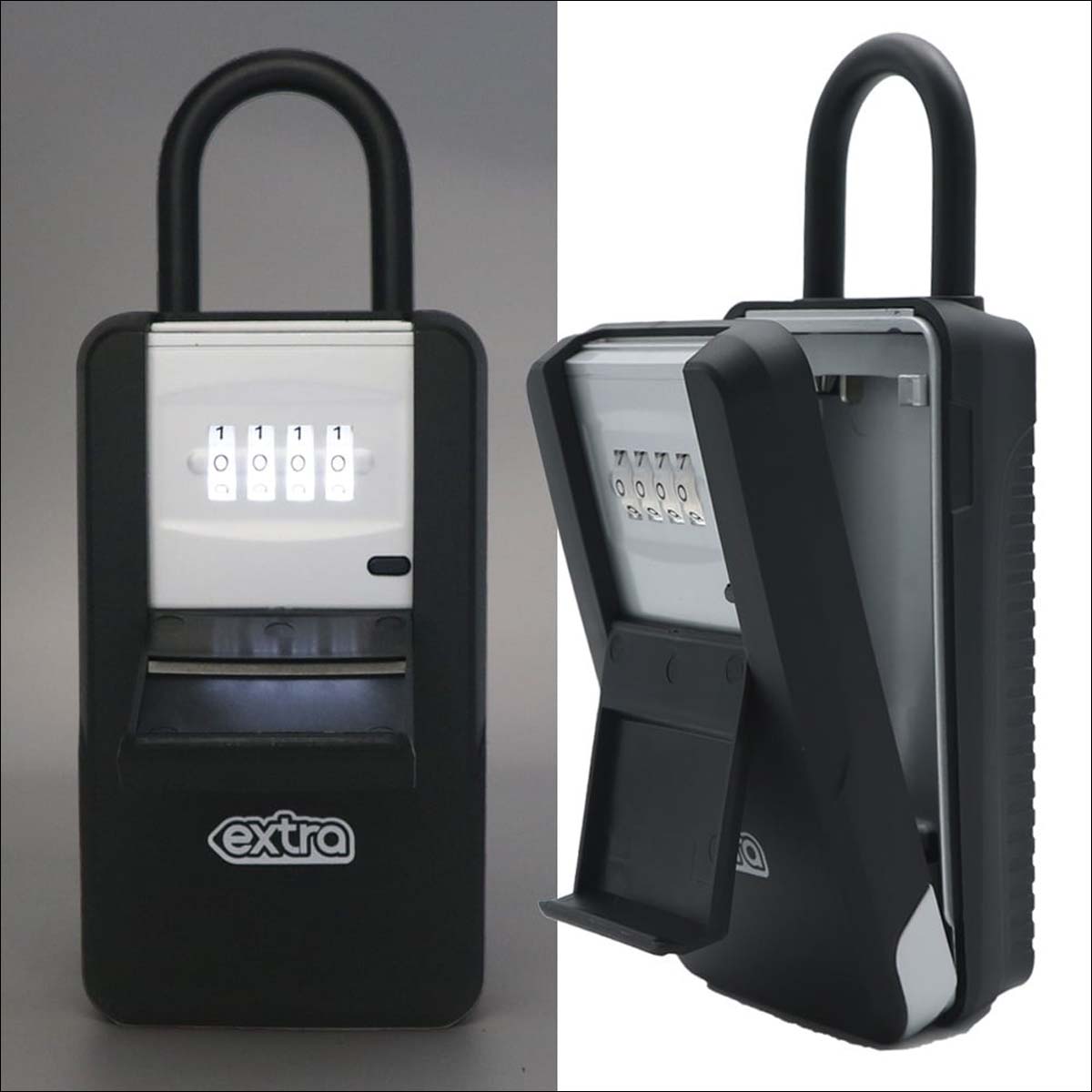 EXTRA キーボックス LED ダイヤル サーファーズセキュリティー キー 毎日割】サーフィン カギ キーボックス 暗証番号ダイヤル式