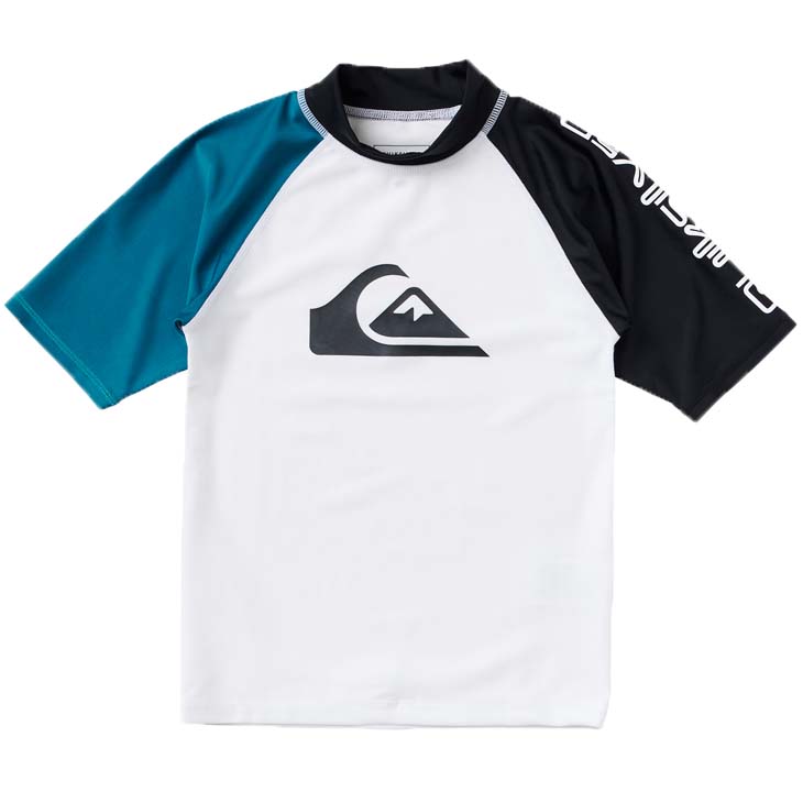 23 SS Quiksilver クイックシルバー 半袖ラッシュガード ALL TIME SR YOUTH UPF50+ キッズ ボーイ KLY231022 日本正規品｜stradiy｜03