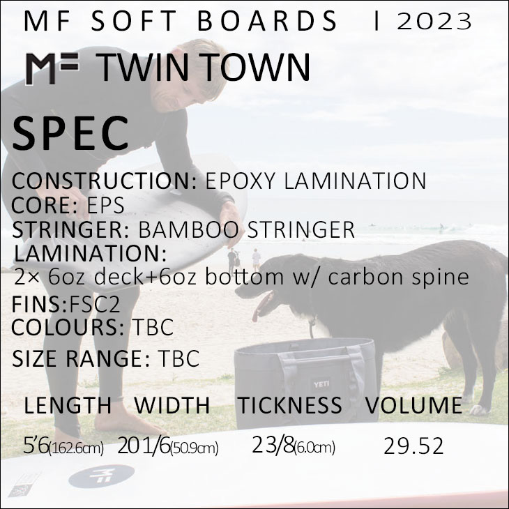 2023年モデル ミックファニング ソフトボード KUMA FISH 5'6