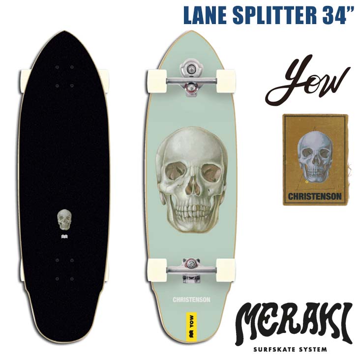 YOW SURF SKATE ヤウ スケートボード X CHRISTENSON LANE
