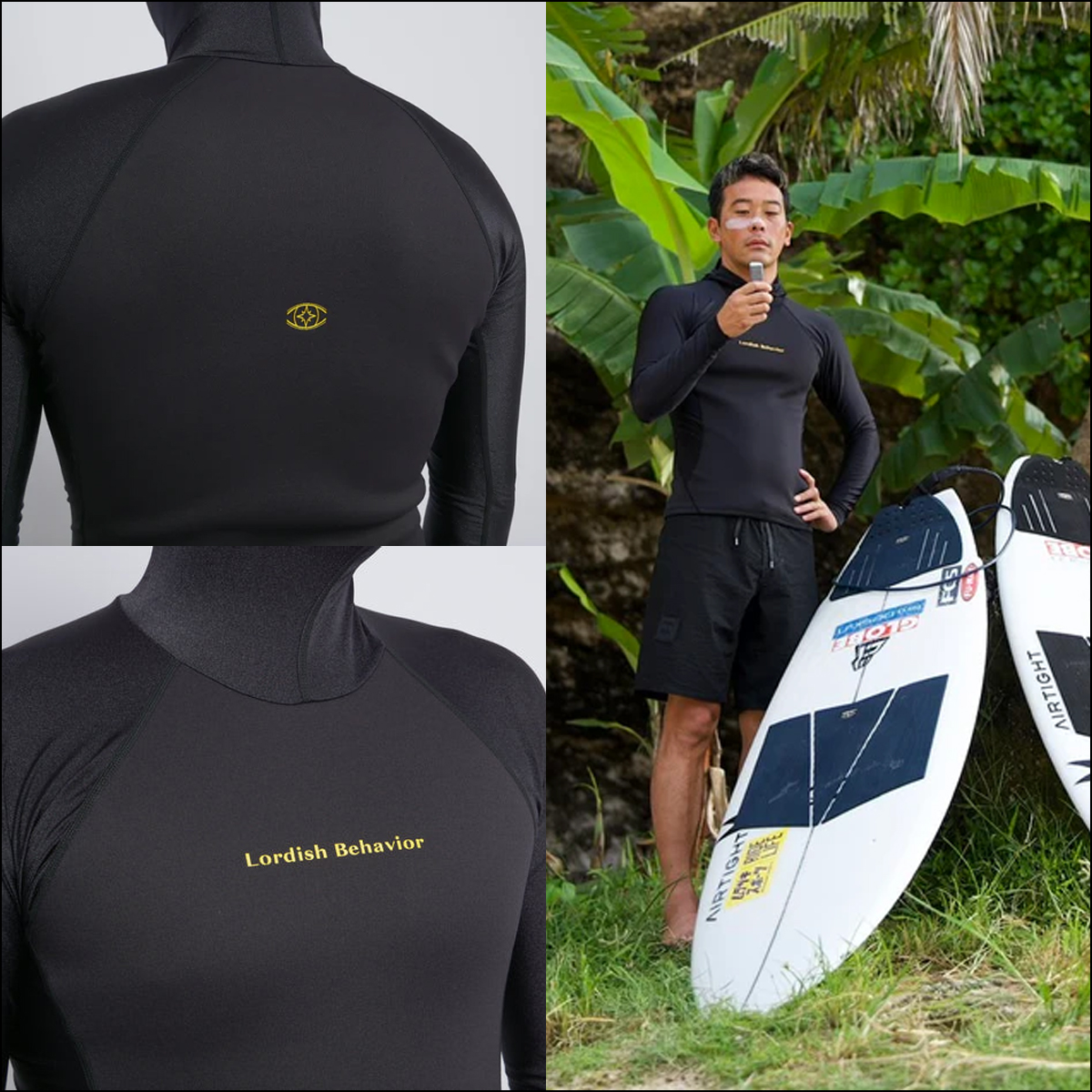 Lordish Behavior ローディッシュビヘイビア 長袖ラッシュガード