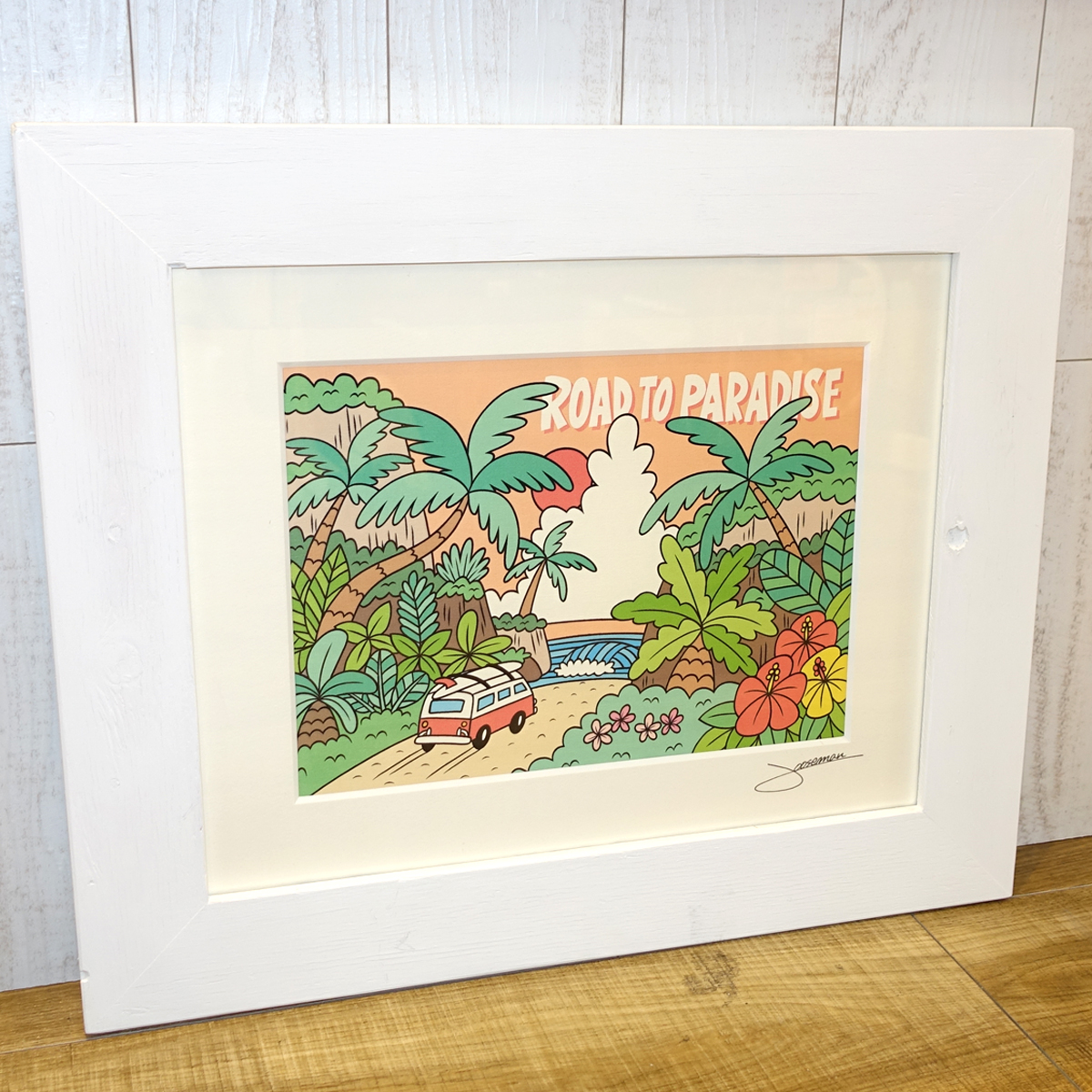 LOOSEMAN ルーズマン アートプリント ROAD TO PARADISE Art Print