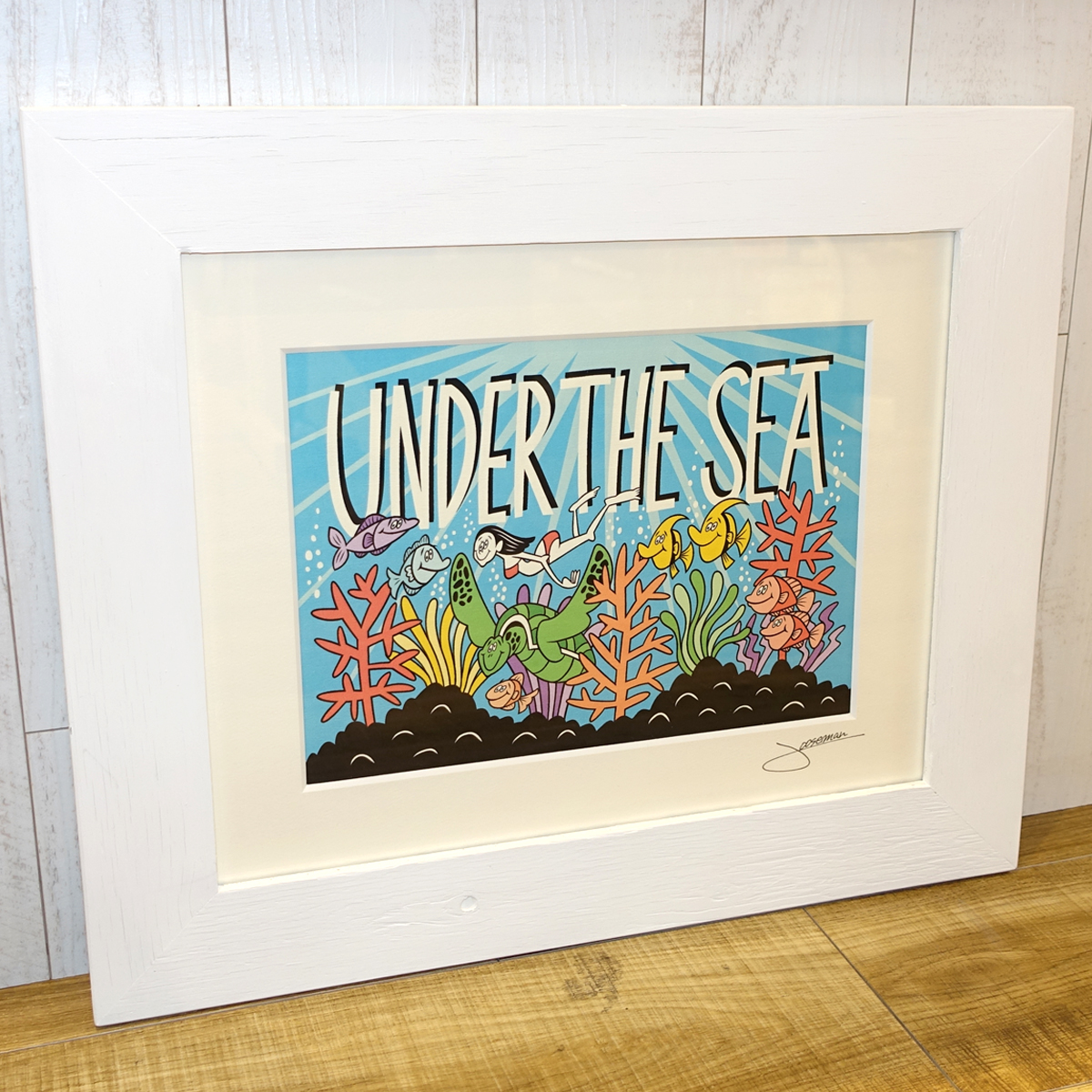 LOOSEMAN ルーズマン アートプリント UNDER THE SEA Art Print