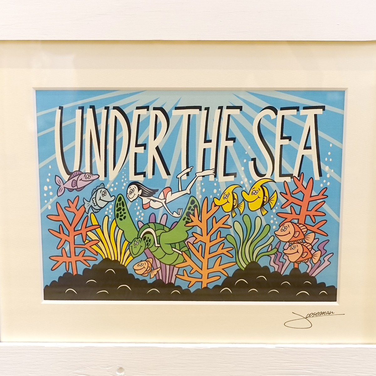 LOOSEMAN ルーズマン アートプリント UNDER THE SEA Art Print