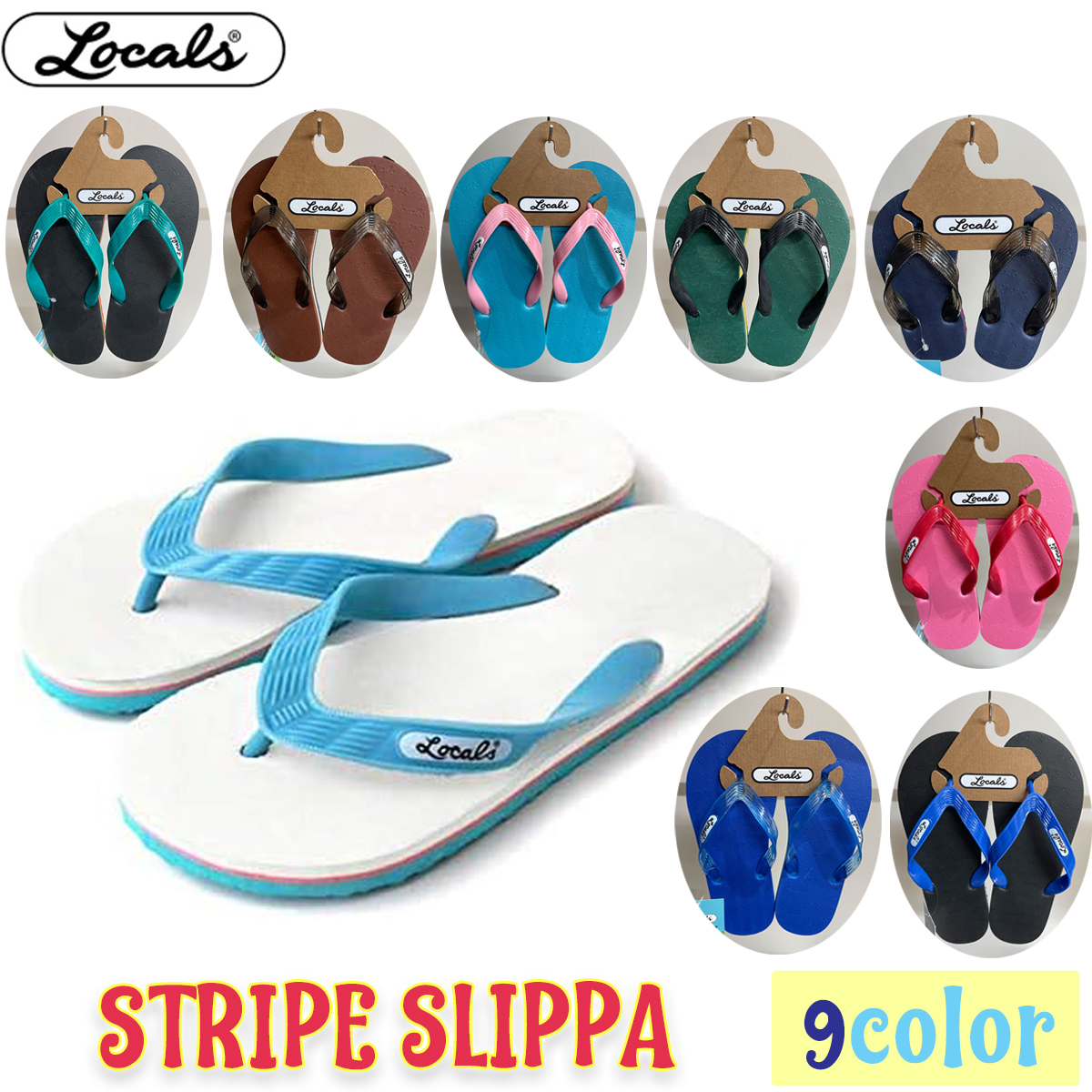 24 LOCALS Locals ローカルズ ビーチサンダル STRIPE SLIPPA 24 LOCALS Locals ローカルズ ビーチサンダル STRIPE SLIPPA