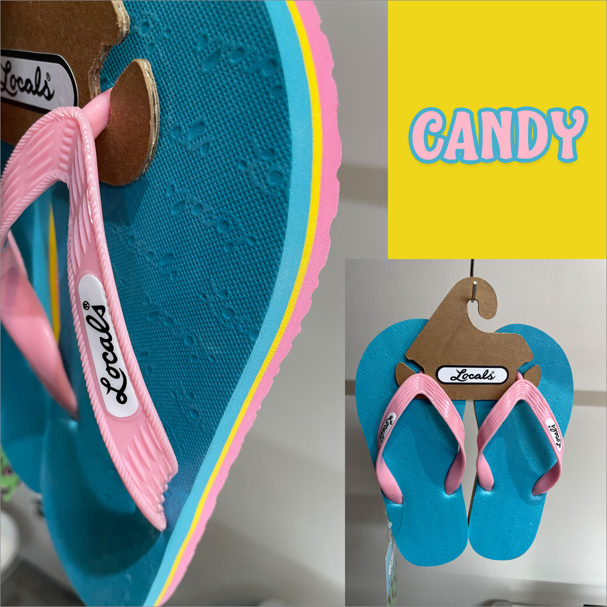24 LOCALS Locals ローカルズ ビーチサンダル STRIPE SLIPPA ビーサン