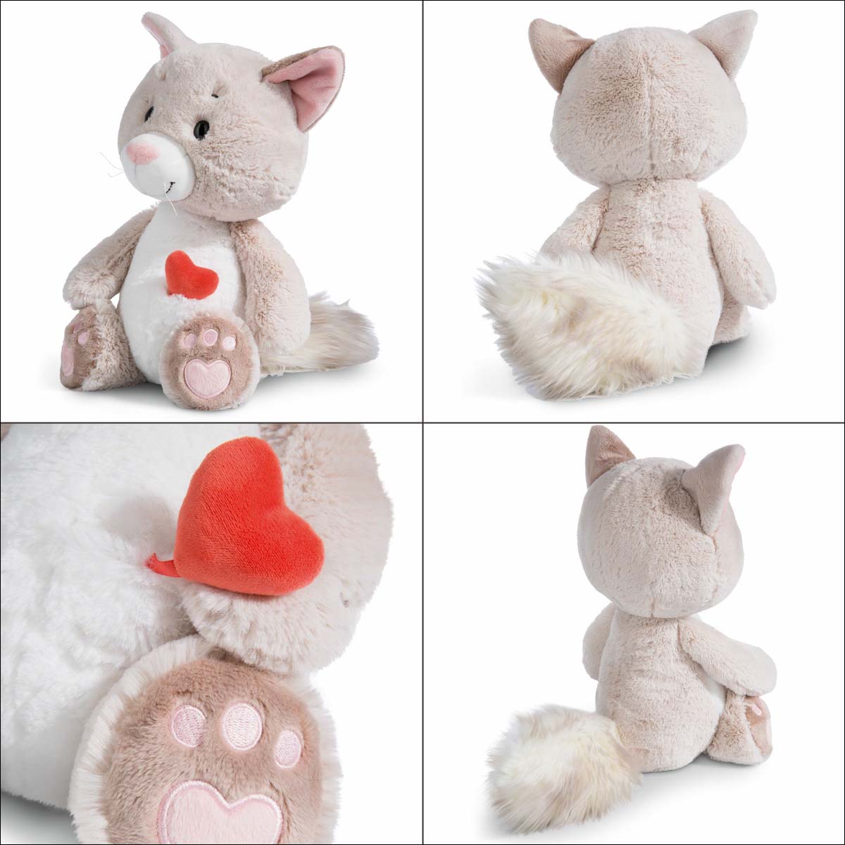 NICI ニキ ぬいぐるみ ラブキャット クラシック 50cm フラッフィー
