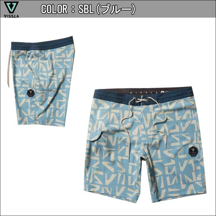 VISSLA 水着 メンズ サーフパンツ 海パン ヴィスラ ボード