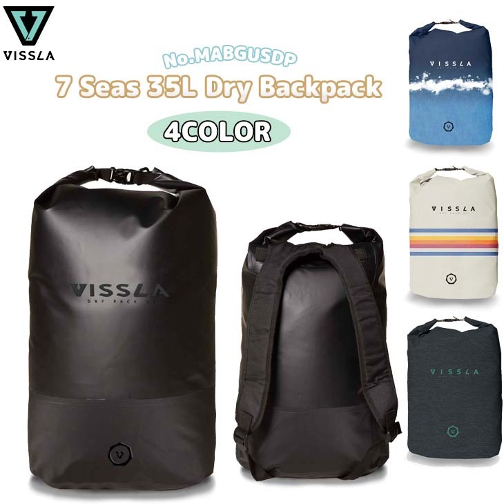 VISSLA（ヴィスラ） 22 SS VISSLA バッグ 7 Seas 35L Dry Backpack