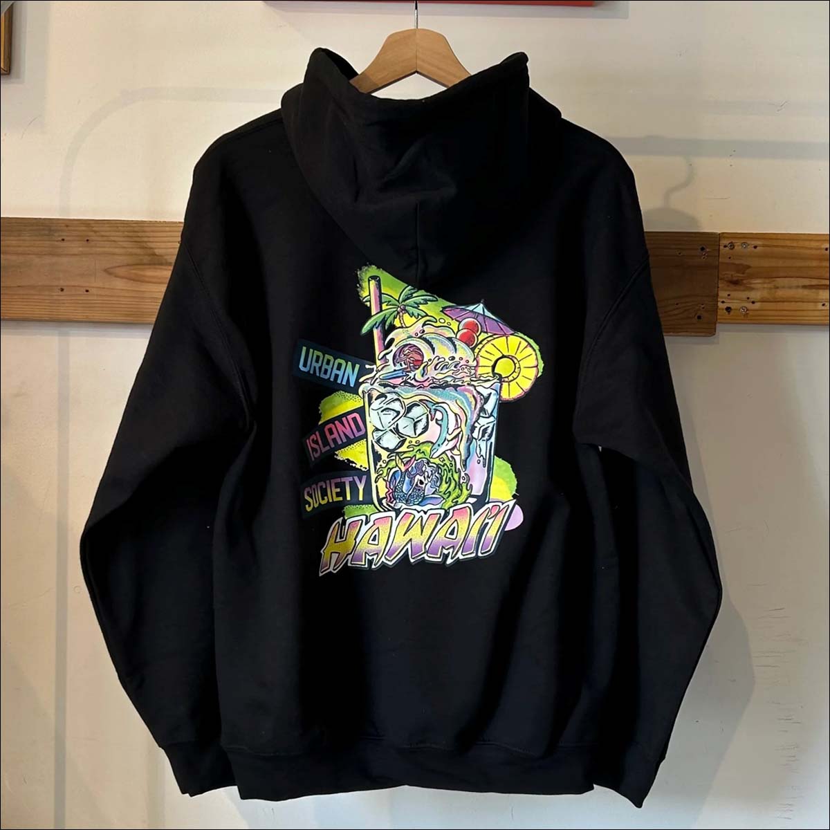 【未使用】ASIAN DUB FOUNDATION パーカー M 25FW URBAN ISLAND SOCIETY アーバンアイランドソサイエティ パーカー