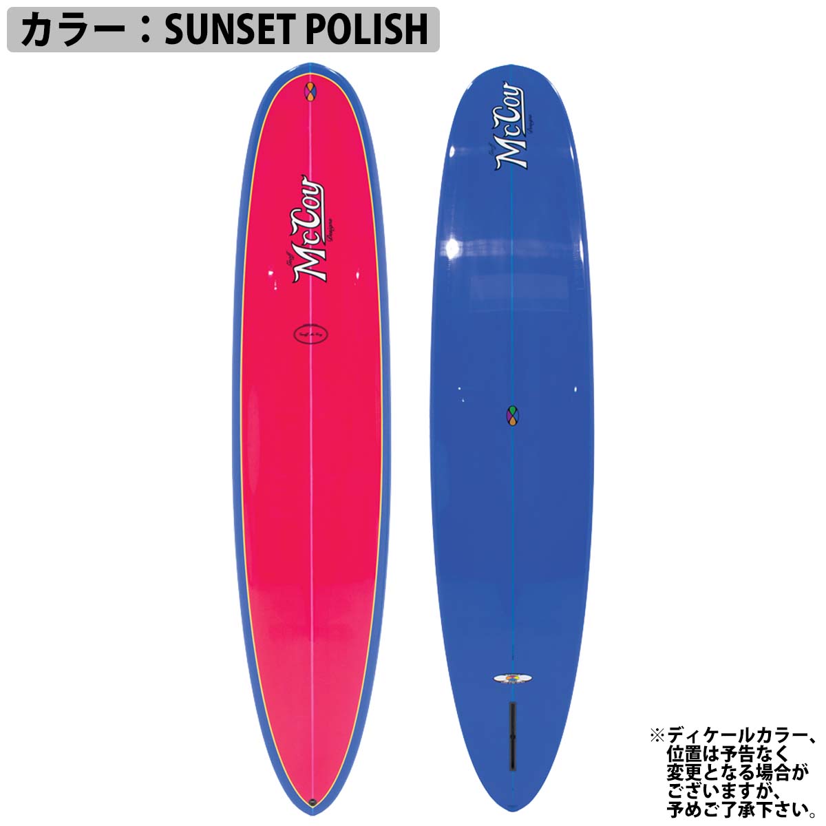 McCoy All Round Malibu XF Polish Longboard - Clear – ManGo