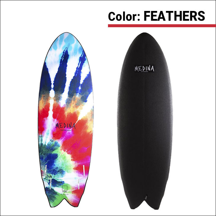 2022年 MEDINA SOFTBOARDS FEATHERS 5'6 メディナ メディーナ メジーナ