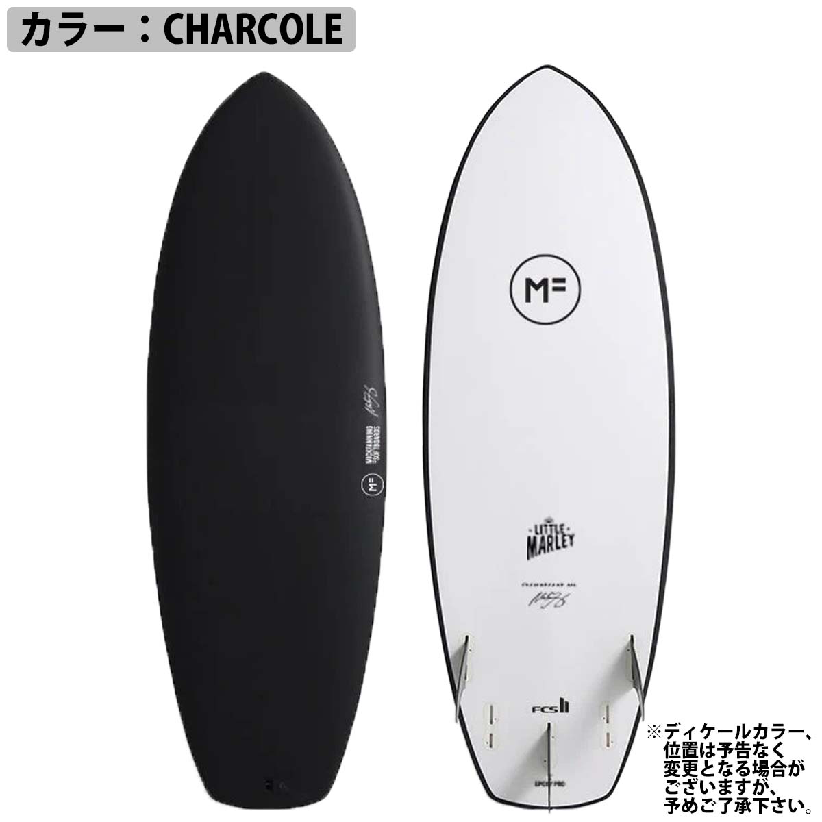 26 ミックファニングソフトボード LITTLE MARLEY EPOXY PRO FCS2