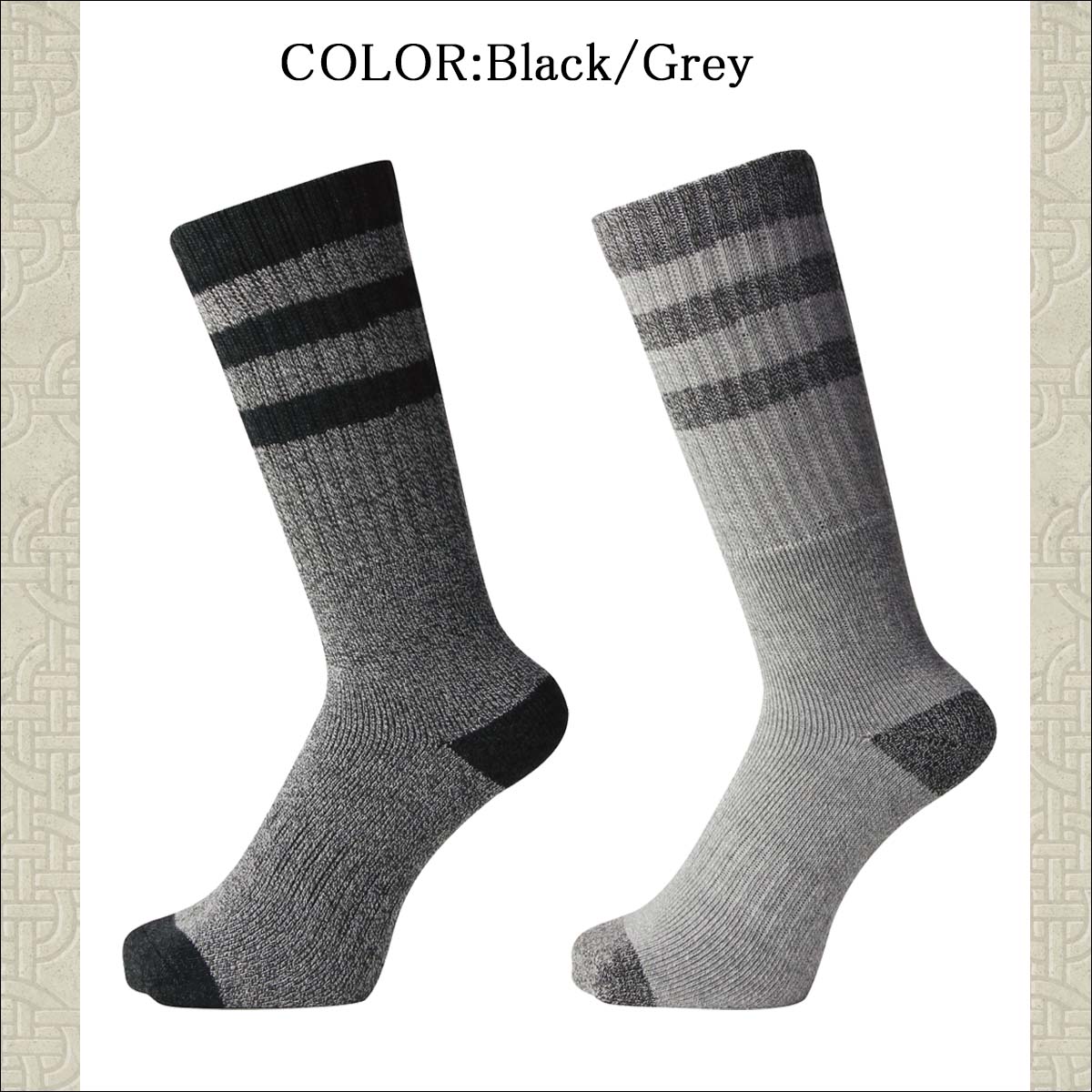 north peak（ノースピーク） 23/24 スノー ソックス 2足組SOCKS 靴下