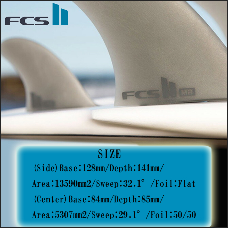 23 FCS2 フィン MR NEO GLASS マークリチャーズ ネオグラス エフシーエス2 ツイン スタビライザー 3枚セット ショートボード  サーフィン 日本正規品