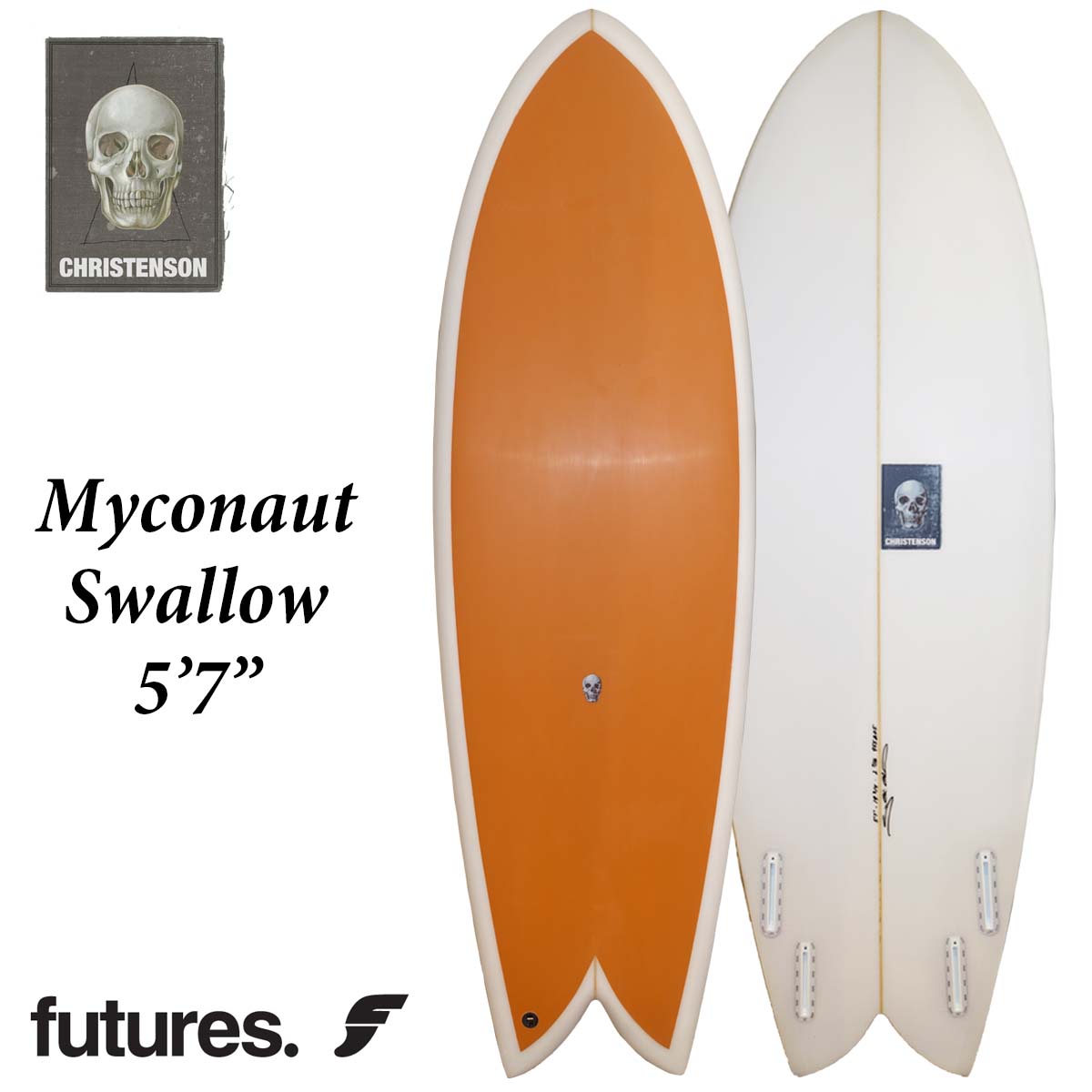 100％の保証 CHRISTENSON SURFBOARD クリステンソン サーフボード Myconaut サーフィン・ボディボード
