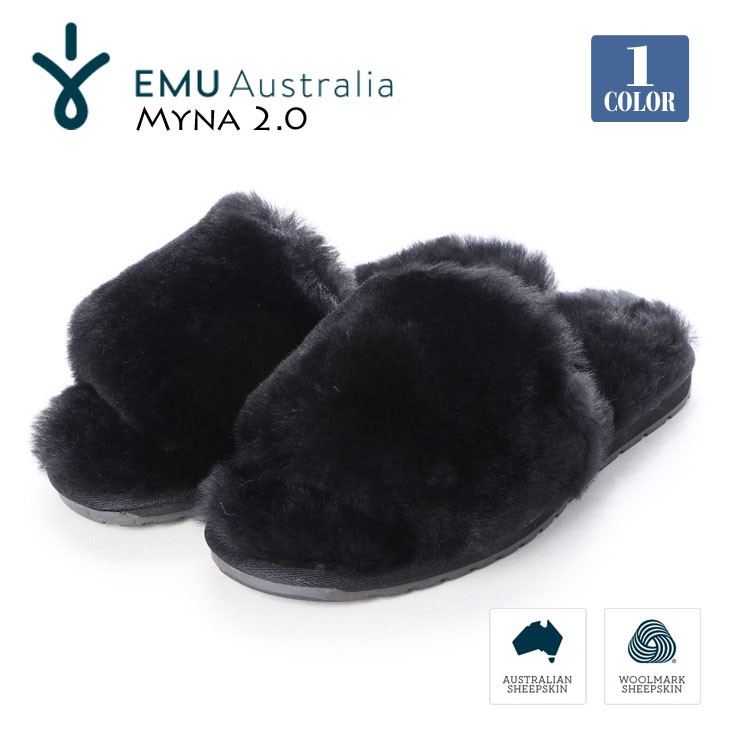 EMU Australia エミュー オーストラリア ファーサンダル スリッパ