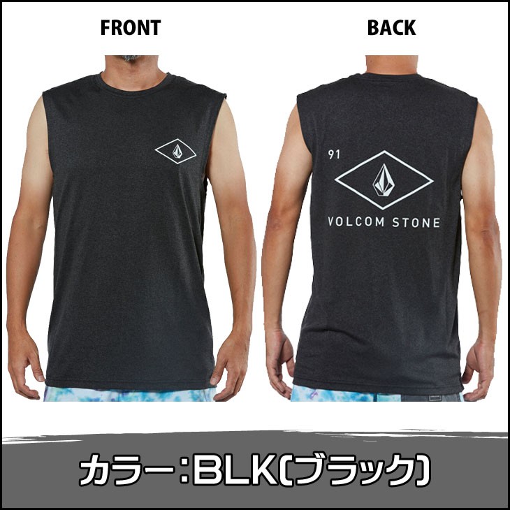 VOLCOM ボルコム タンクトップ メンズ 黒 VOLCOM LUDSTONE TANK
