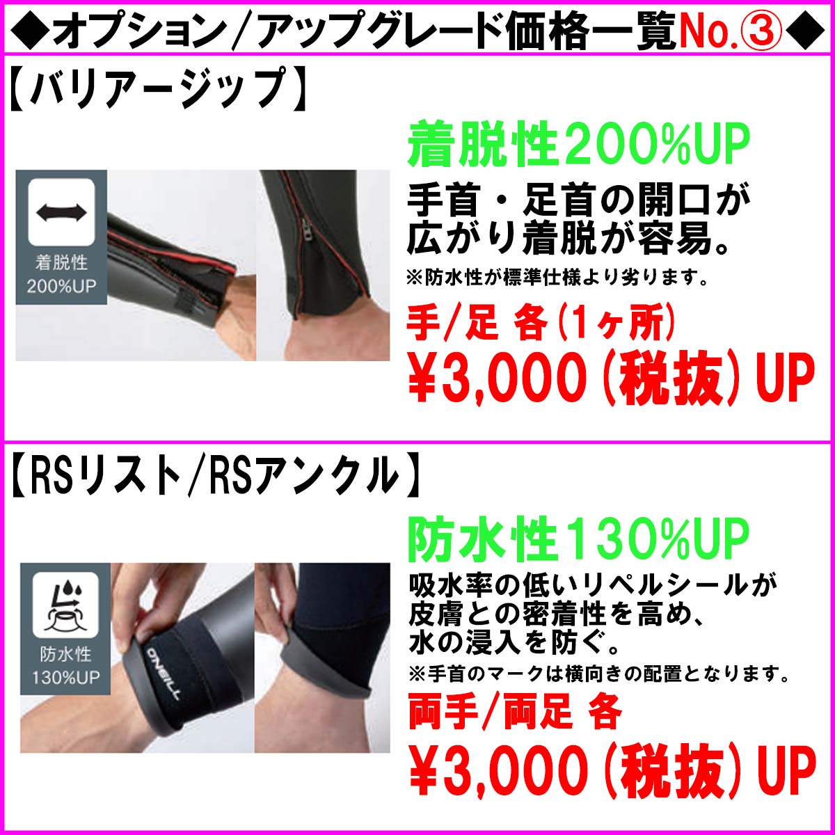 O'NEILL 23-24 O'NEILL オニール セミドライ ウェットスーツ