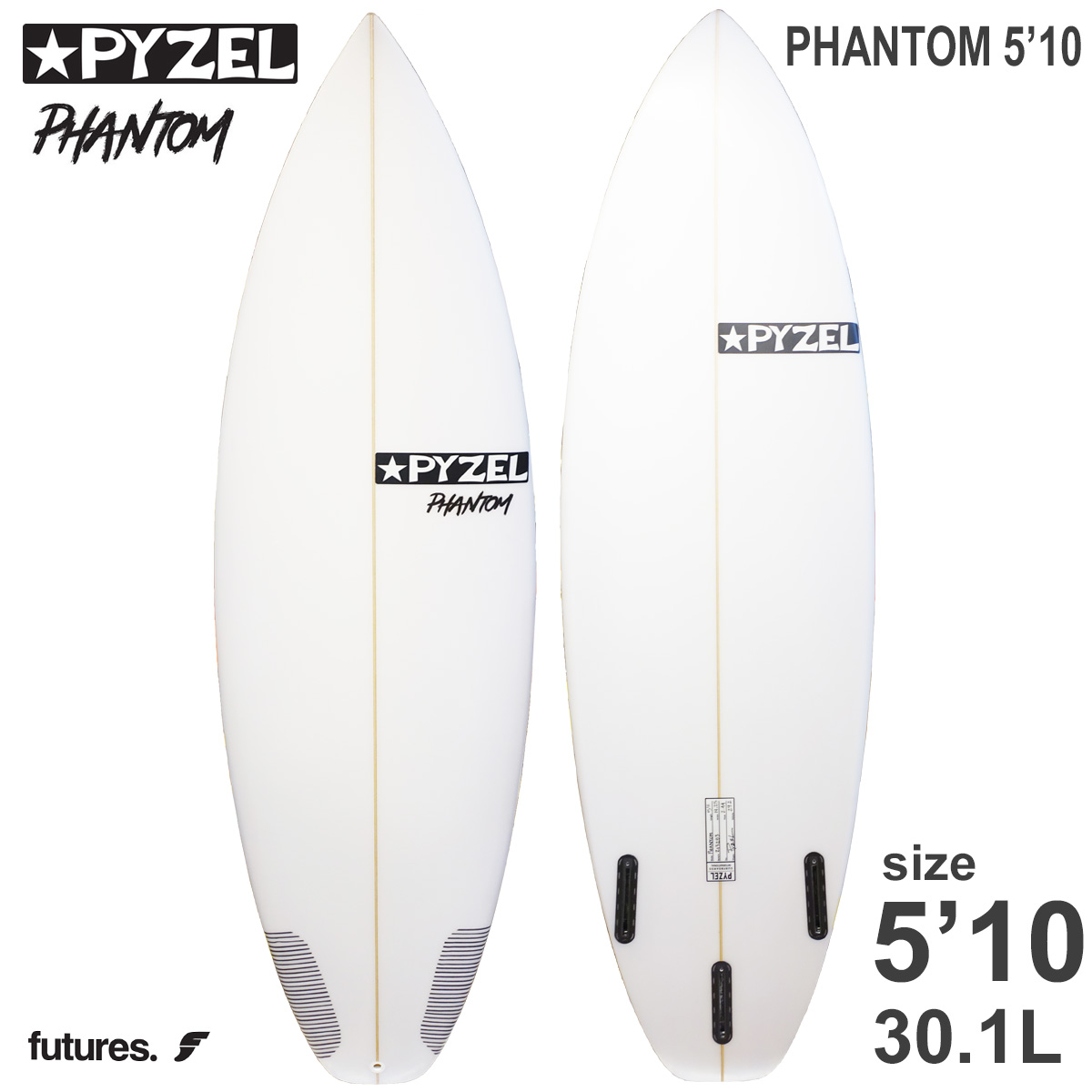 PYZEL SURFBOARDS SHADOW シャドウ PU パイゼル SURFBOARDS